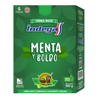 Yerba Mate con Menta y Boldo 500gr (cajita)