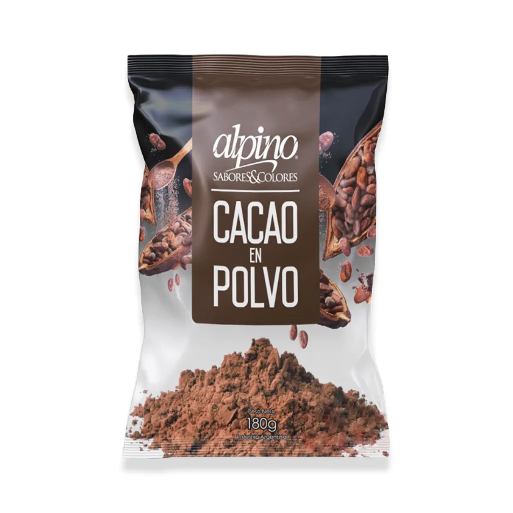 Cacao en polvo 180gr