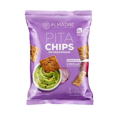 Chips de Pita sabor Cebolla x12u