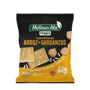 Tostadas de Arroz+Garbanzos 100gr