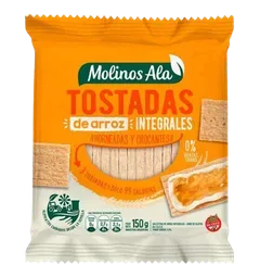 Tostadas de Arroz Integrales con sal 150gr