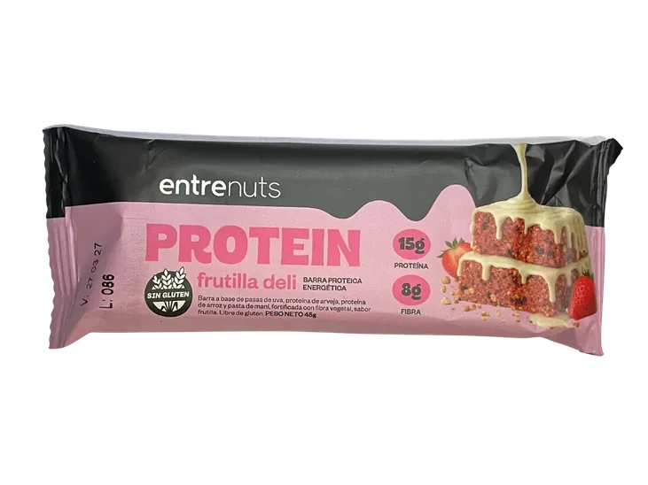 Barrita Protéica Frutilla 45gr