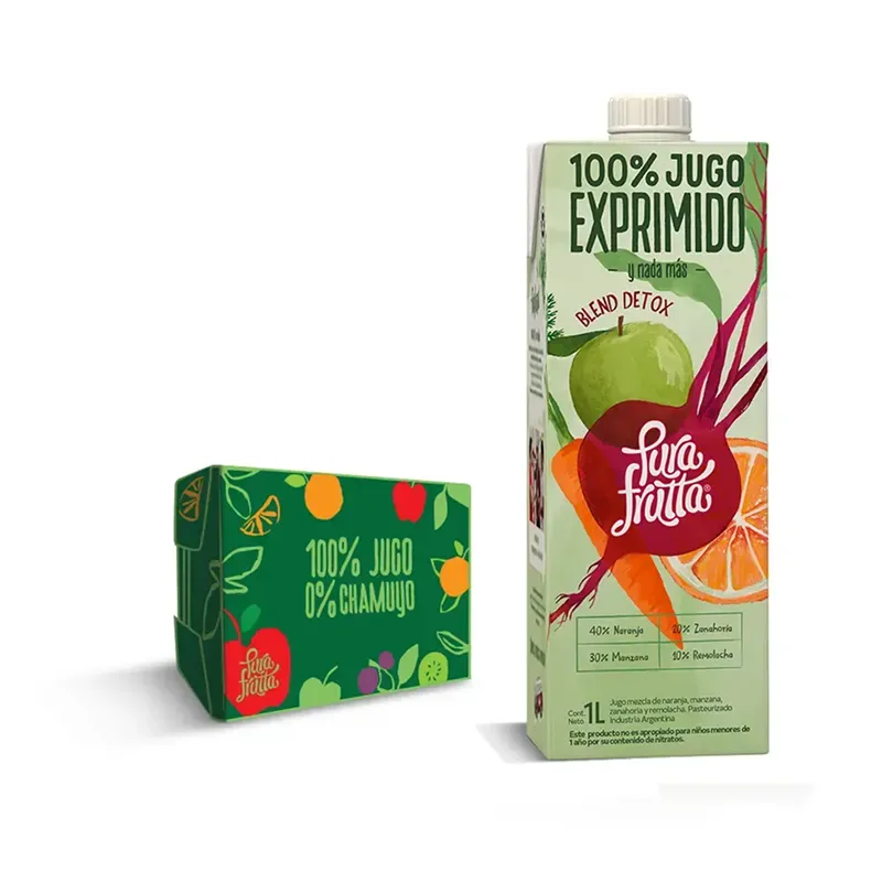 Jugo Blend Detox 1Lt pack x8