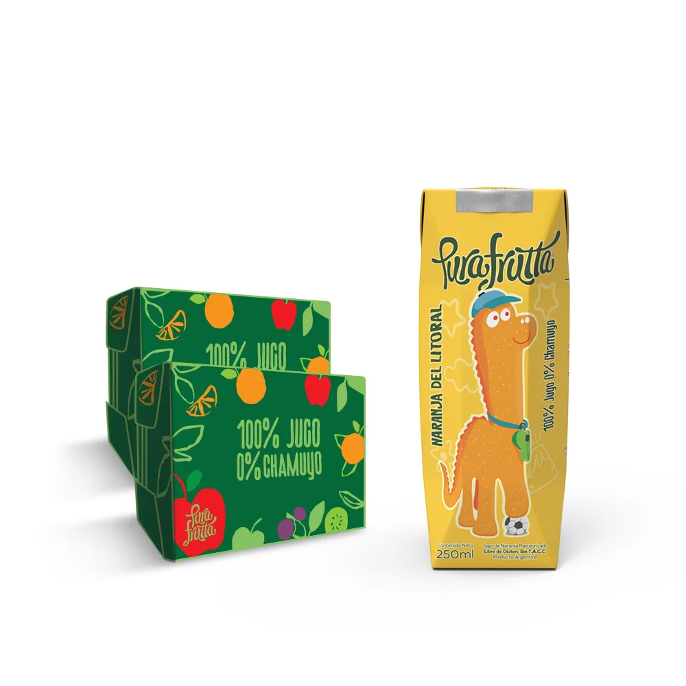 Jugo Naranja del Litoral 250ml pack x9