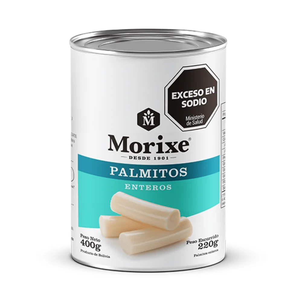 Palmitos enteros 400g
