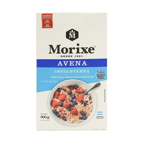 Avena Instantánea 500gr Morixe