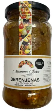 Berenjenas en Escabeche 454gr