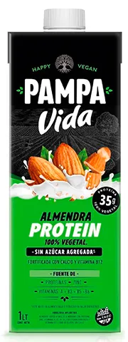 Almendras + Protein 1Lt pack x8